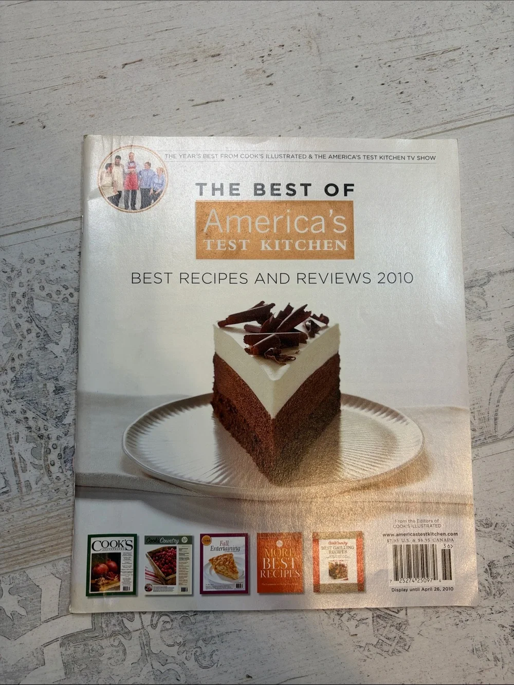 The Best of Americas Test Kitchen Recipes and Reviews 2010 Magazine